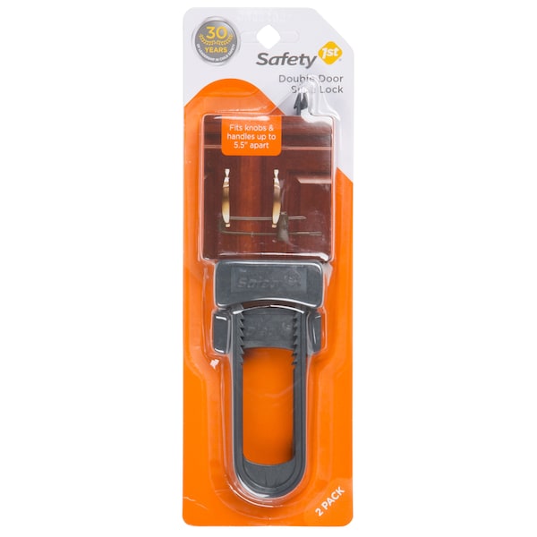 Safety 1St Safety 1st Black Plastic Cabinet Slide Locks 2 pk HS170 - main